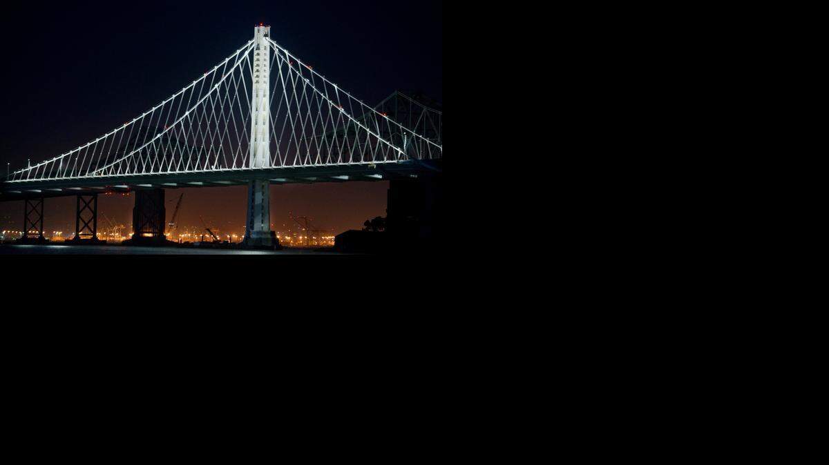 
Safety questions have been raised about the construction of the suspension portion of the Bay Bridge’s eastern span. 
