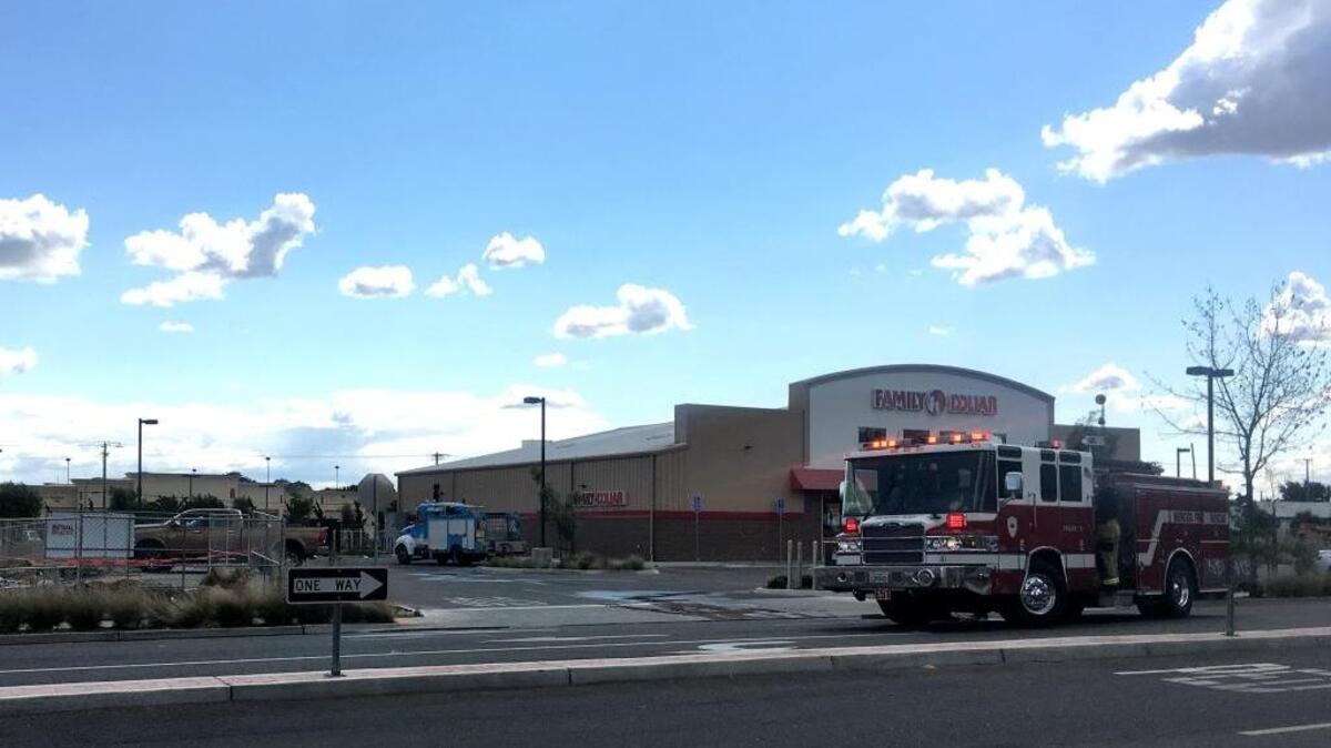 Merced Fire Department and PG&E crews respond to a gas leak at a construction site at 16th Street and Martin Luther King Jr. Way on Tuesday, May 24, 2016.