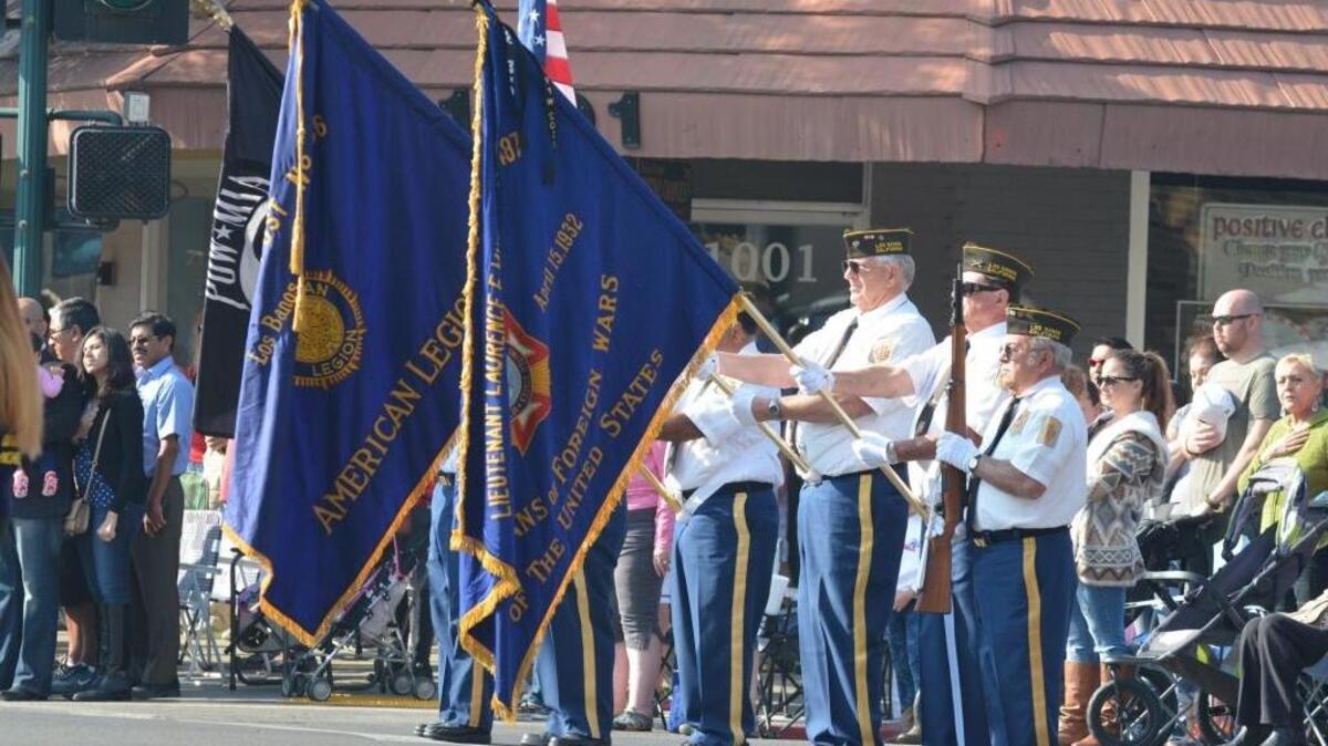 Los Banos veterans celebrate during the Veterans Day Parade in November. But May 19 is another important day for those who serve.