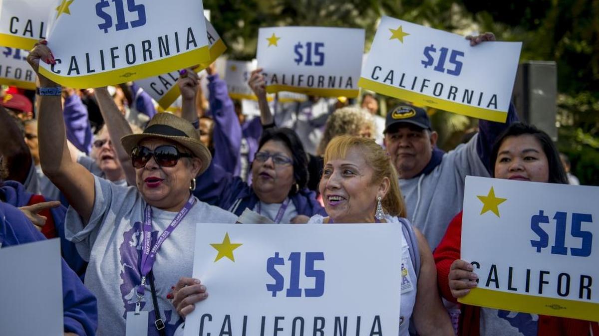 Minimum-wage increase supporters rally outside of the state Capitol on March 31 upon hearing that the California State Assembly voted to increase California’s minimum wage to $15 per hour. However, two Valley lawmakers say that this region can’t support such an action, and that the wage increase will be detrimental to the area’s economy.