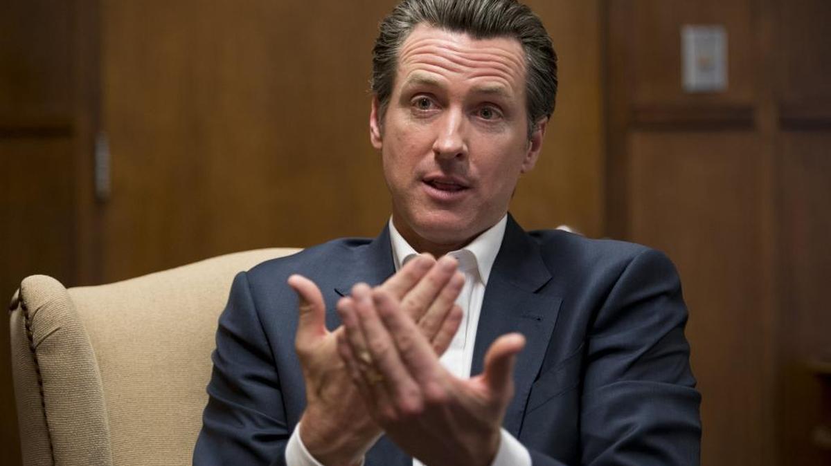 Lt. Gov. Gavin Newsom is running for governor.