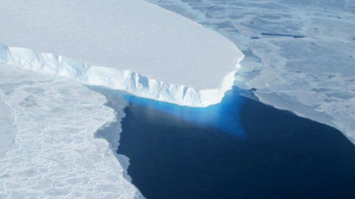 A new study says that loss of the ice sheet, such as the Thwaites Glacier in West Antarctica, could dramatically accelerate sea level rise on California’s coast.