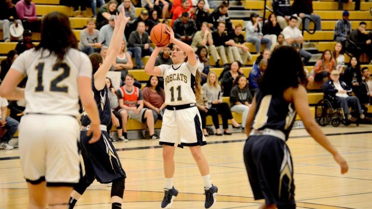 Bobcats point guard Courtney Danna (11) was named the Cal Pac MVP.
