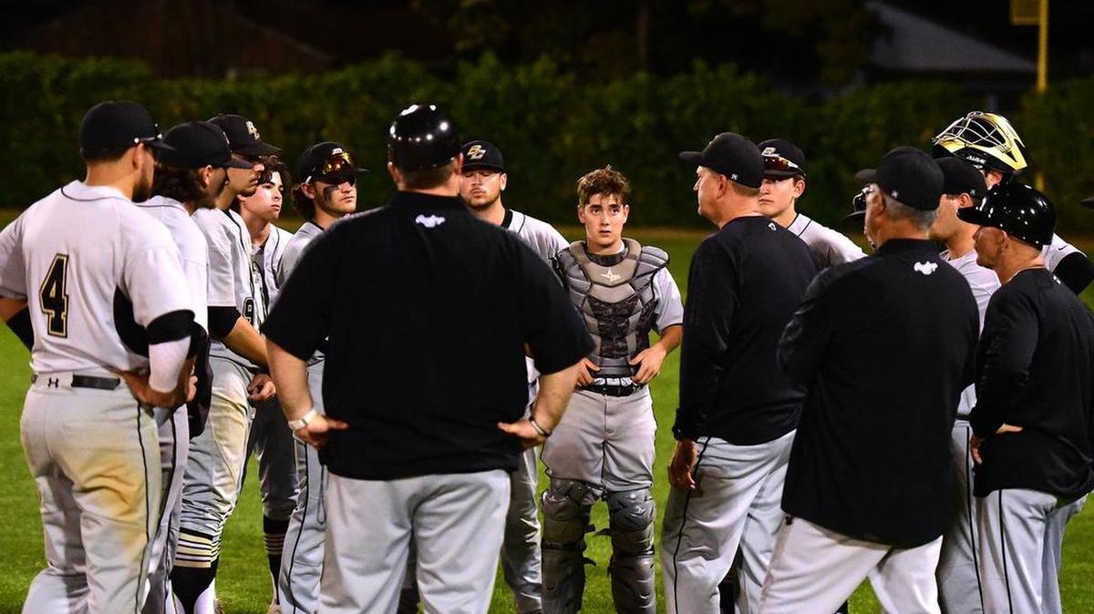 The Buhach Colony Thunder gather around to listen to head coach Greg Wakefield following a 2-0 victory over the Atwater Falcons earlier this season. The Thunder picked up a 2-1 win over El Capitan on Thursday.