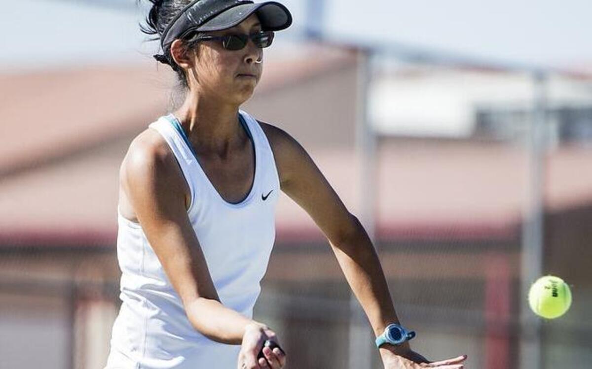 Atwater’s Catrina Velarde worked her way through the Central California Conference Singles Tournament on Tuesday and will play for the championship on Thursday at Golden Valley. Velarde, who entered the tournament as the No. 2 seed, will face No. 4 seed Rebekka Cripe of Turlock. Velarde and Cripe each went 3-0 on Tuesday with Velarde defeating No. 3 seed Courtnie Chan in the semifinals when Chan had to retire with an injured knee. Cripe defeated top seed Chadue Lee of Golden Valley 2-6, 6-4, 6-4 in the other semifinal. The final is scheduled to start at 9 a.m. Thursday. Also, the CCC doubles tournament begins at 9 a.m. Thursday.