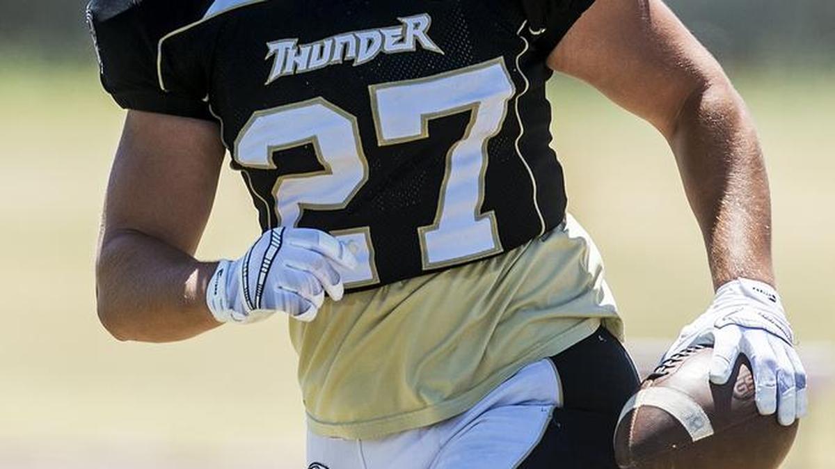 Buhach Colony’s Jace Alcazar committed to playing football at Concordia University in Nebraska after his friend Noah Torres recommended him.