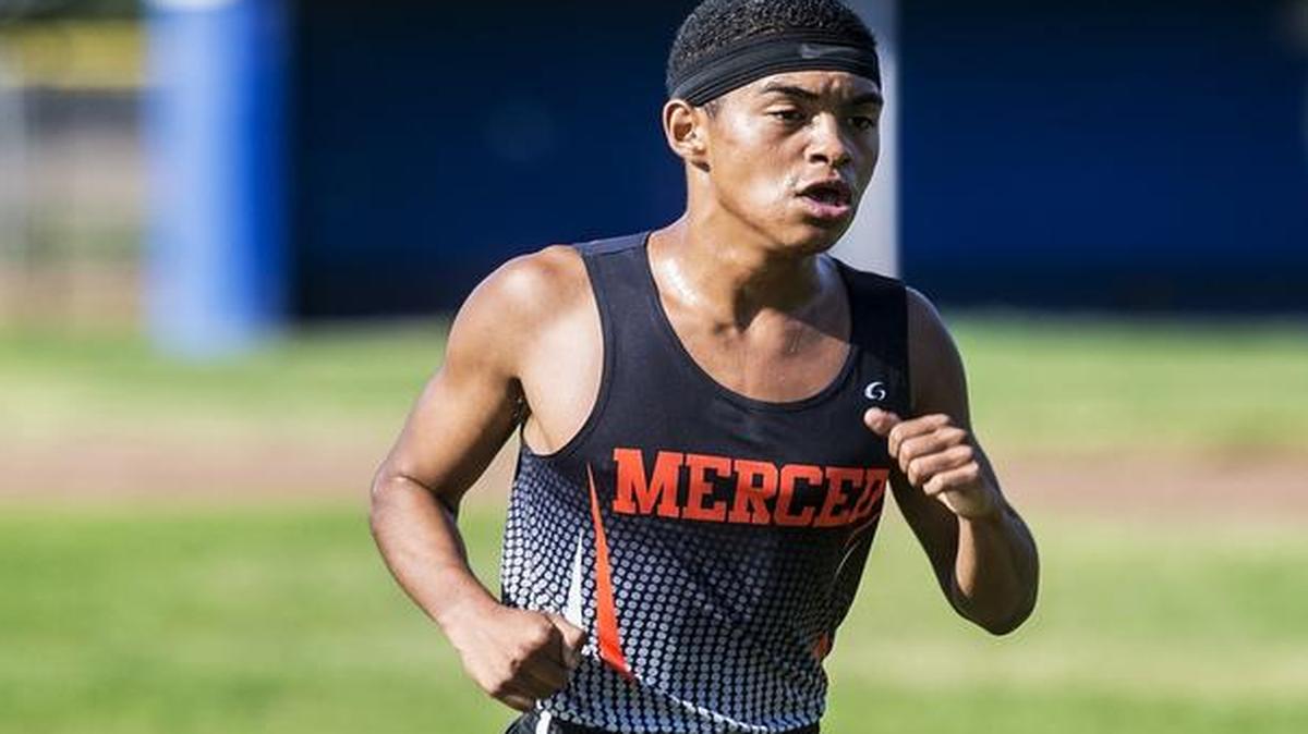 Merced senior Daniel Ambriz is on his way to shaving 2 seconds off the Atwater course record he set Oct. 17.