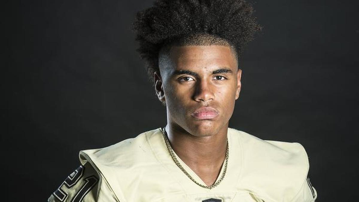 Buhach Colony’s Trey Paster poses for a portrait in Merced, Calif., on Wednesday, Aug. 1, 2018.