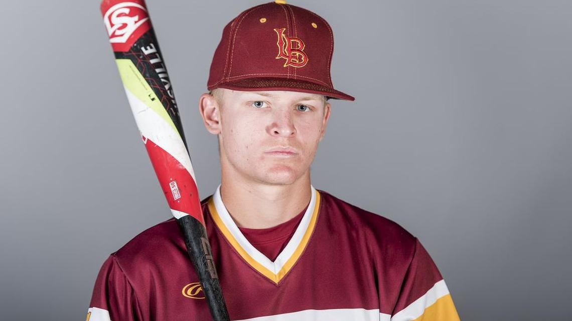 Los Banos' Trent Mallonee poses for a portrait in Merced, Calif., on Thursday, June 14, 2018. Mallonee is the Merced Sun-Star's Baseball Player of the Year.