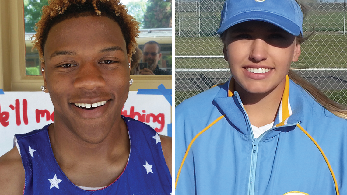 Ashanti McFarland, Merced; Cassie Gasper, El Capitan