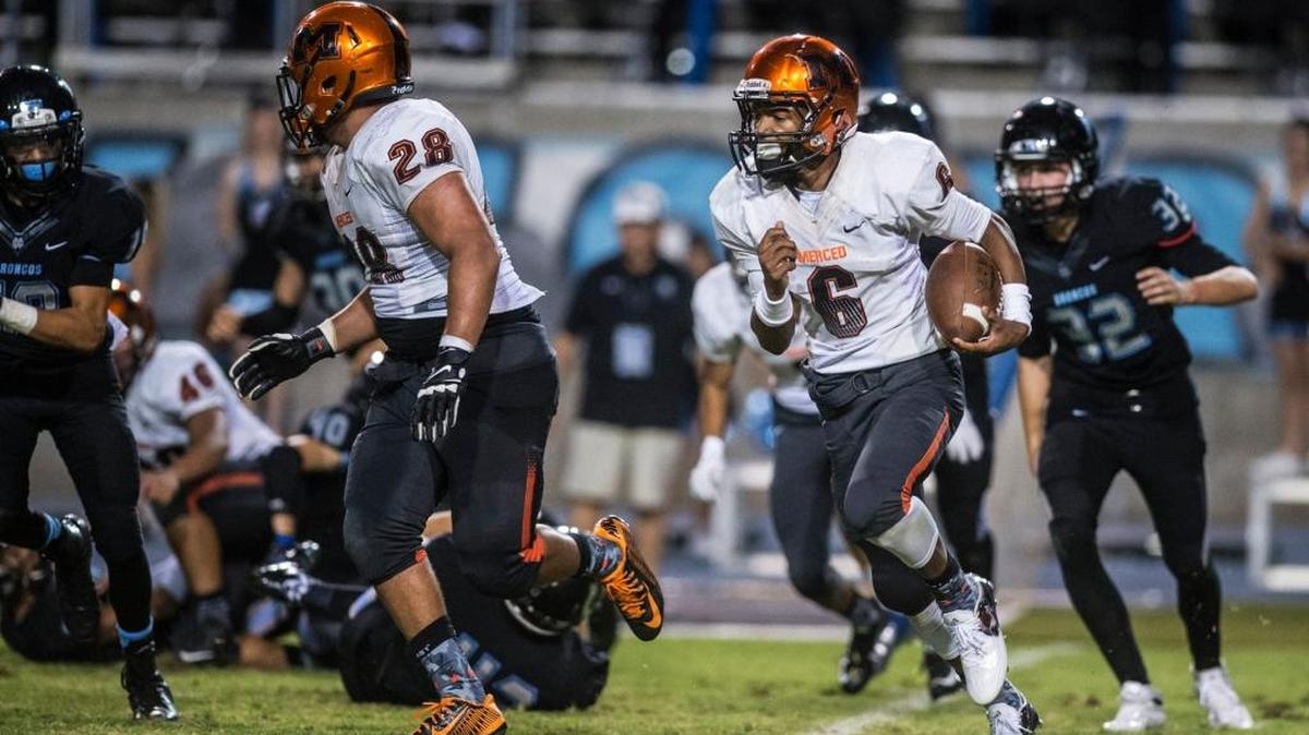 Paul Scoggins (6) said he and teammate Rayveon Slaton make a competition out of everything.
