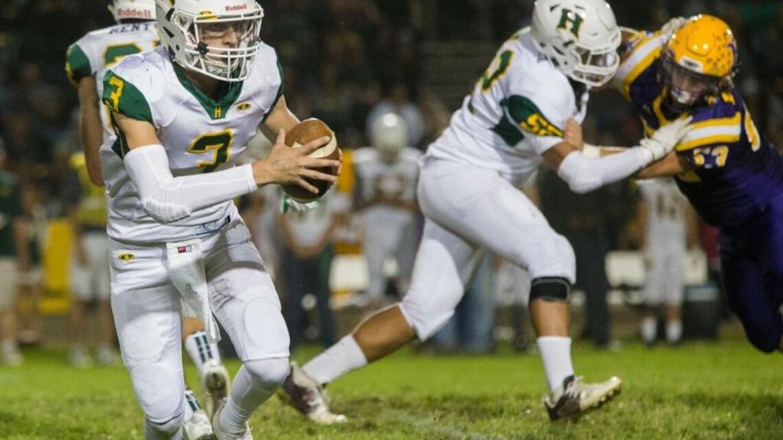 Knee injury sidelines Hilmar quarterback Kindberg