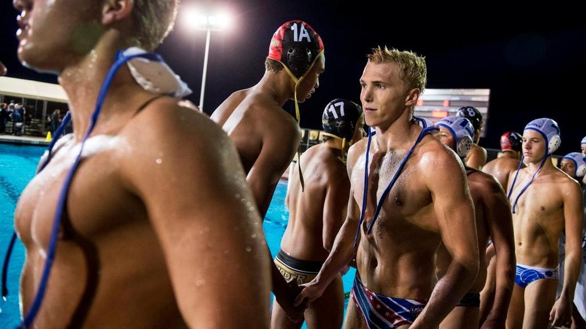 Atwater senior Connor Norton (10) shakes hands with Buhach Colony following a Sac-Joaquin Section Division II playoff match at Buhach Colony High School in Atwater, Calif., on Friday, Nov. 3, 2017. Norton was named the Central California Conference MVP.