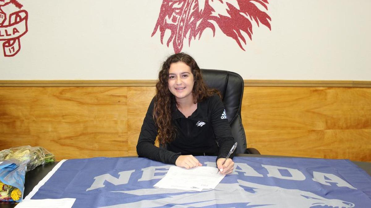 Chowchilla softball star Jana Pope recently signed her national letter of intent to accept a softball scholarship to Nevada-Reno.