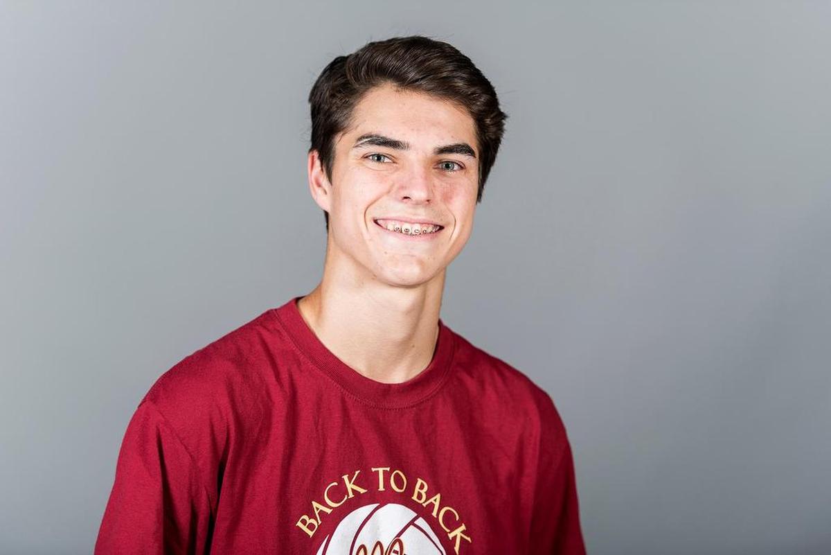 Golden Valley's Bryan Livesay poses for a portrait in Merced, Calif., on Friday, June 15, 2018. Livesay is the Merced Sun-Star's Boys Volleyball Player of the Year.