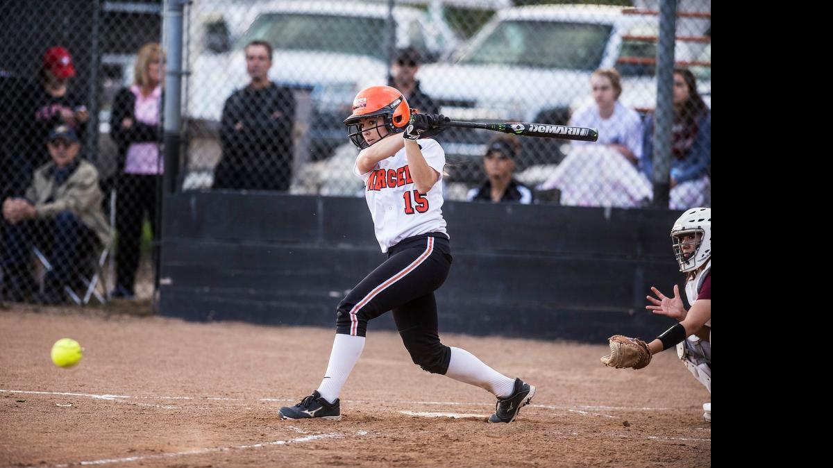 
Merced’s Megan Kravec will take one final swing in prep competition for the Central California Conference in the Paul Leonardo Memorial Game.
