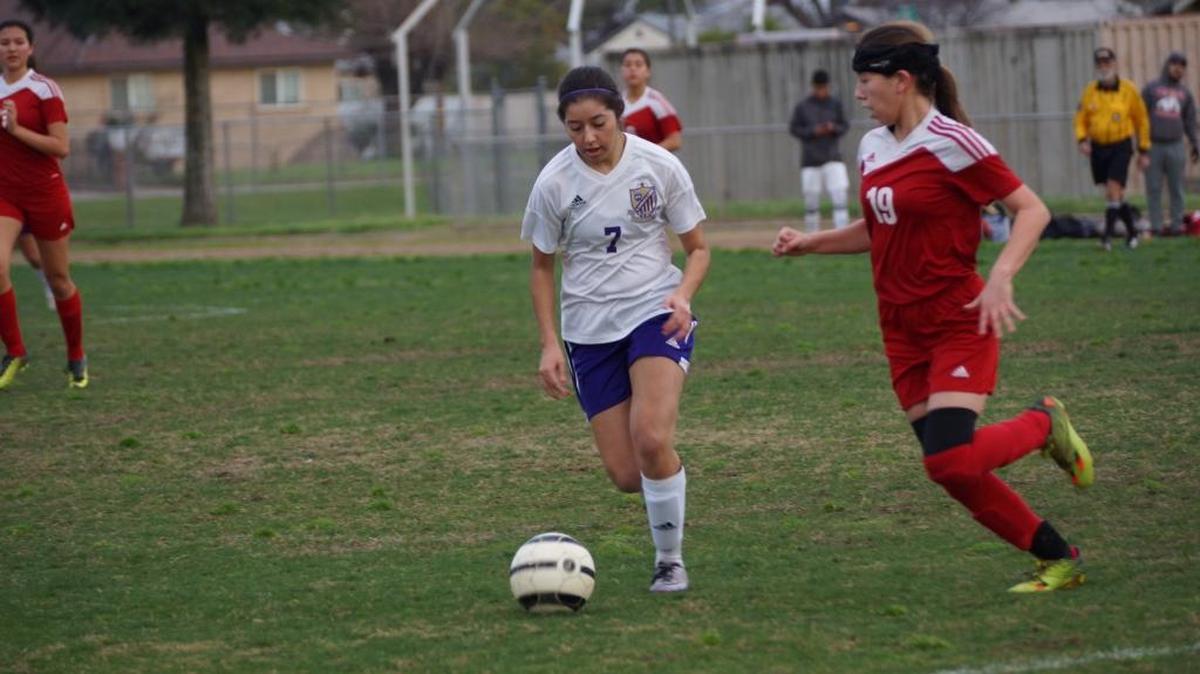 Livingston’s Miranda Alvear (7) was named the WAC MVP after recording a team-best 39 goals and 26 assists.