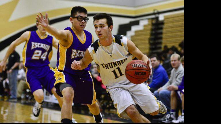 Buhach Colony Boys Basketball plays Escalon in Atwater-Buhach Colony Tournament
