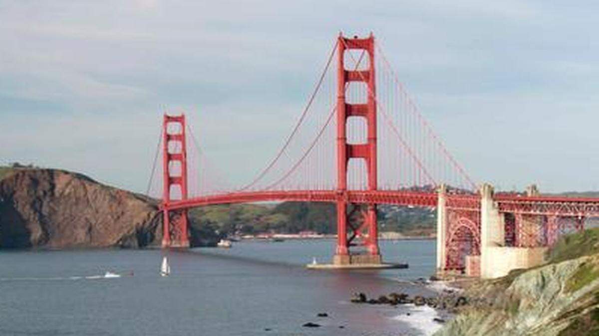 The Golden Gate Bridge is just one of several beautiful sights along the Coastal Trail at the Presidio in San Francisco.