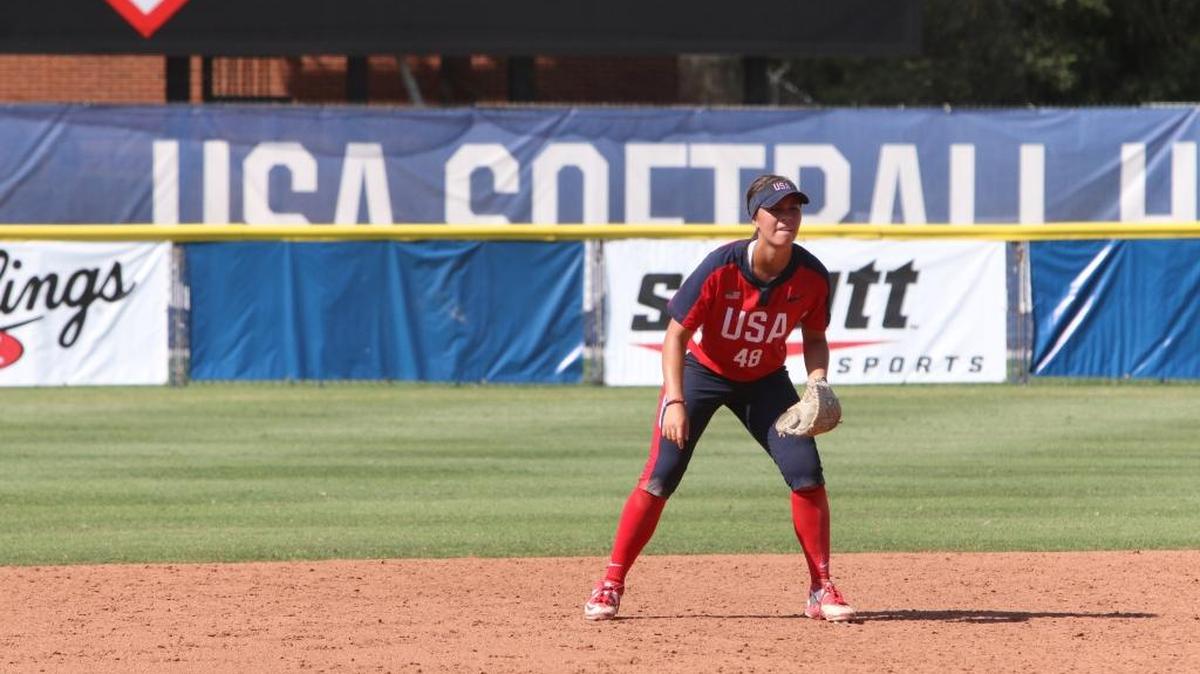 Former Merced High star Madilyn "Bubba" Nickles excelled for Team USA Junior National Softball Team during the World Cup of Softball XII in Oklahoma City last week. Nickles led the tournament with a .550 batting average and his two home runs in six games.